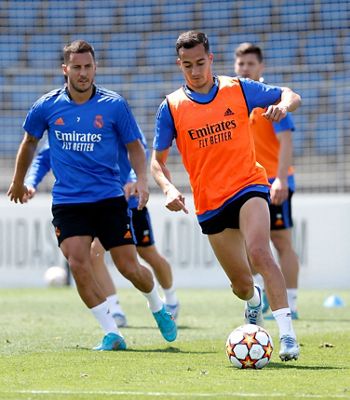 entrenamiento del real madrid