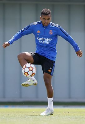 entrenamiento del real madrid
