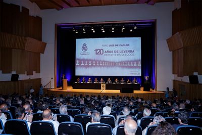 foro luis de carlos 120 años de leyenda deporte para todos
