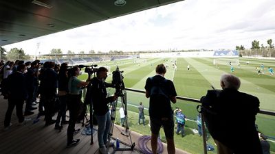Más de 100 medios de comunicación de todo el mundo en el ‘UEFA Open Media Day’