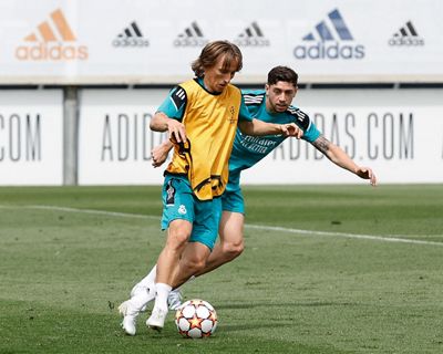 entrenamiento del real madrid