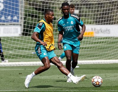 entrenamiento del real madrid