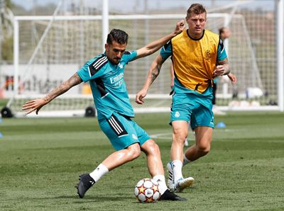 entrenamiento del real madrid