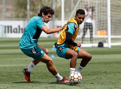 entrenamiento del real madrid