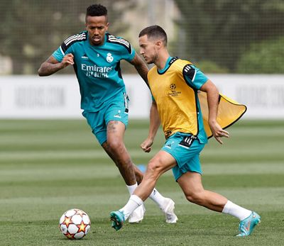 entrenamiento del real madrid