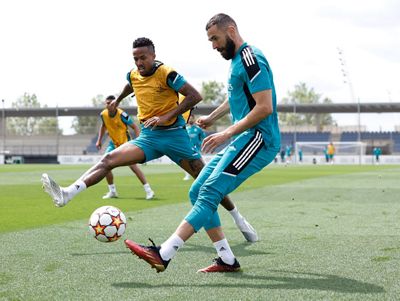 entrenamiento del real madrid
