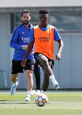 entrenamiento del real madrid