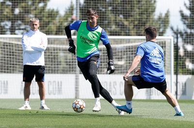 entrenamiento del real madrid