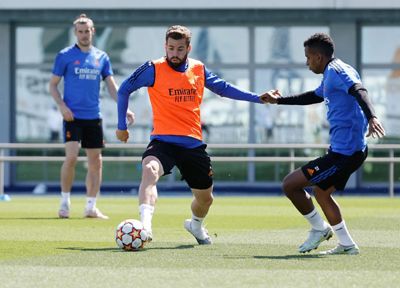 entrenamiento del real madrid