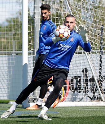 entrenamiento del real madrid