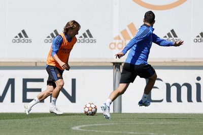 entrenamiento del real madrid