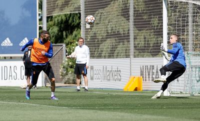 entrenamiento del real madrid