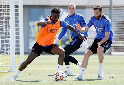 entrenamiento del real madrid