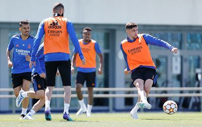 entrenamiento del real madrid