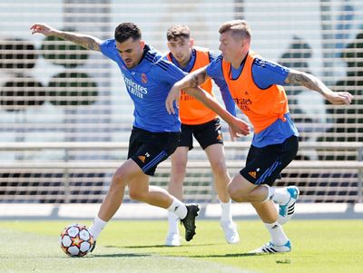 entrenamiento del real madrid