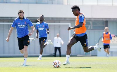 entrenamiento del real madrid