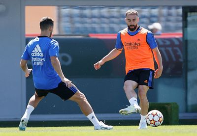 entrenamiento del real madrid