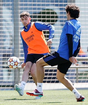 entrenamiento del real madrid
