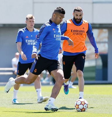 entrenamiento del real madrid