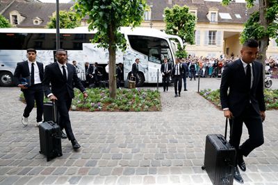 salida del real madrid a parís