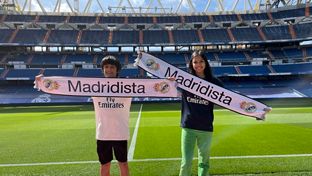 This is Nadia, star of the 'Trip to the heart of Real Madrid 2019'