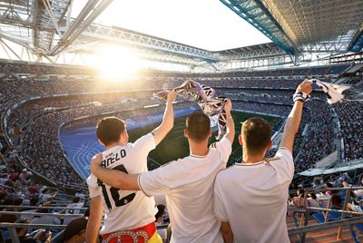 así se vivió la final en el santiago bernabéu