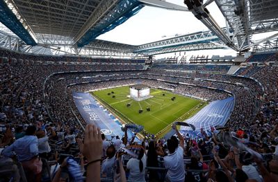 así se vivió la final en el santiago bernabéu