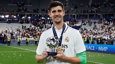 Courtois, MVP de la finale de la Ligue des Champions