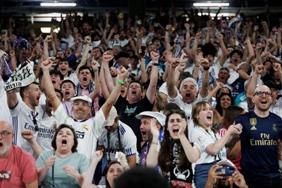 así se vivió la final en el santiago bernabéu
