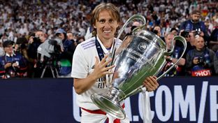 Modrić, 10 anos no Real Madrid