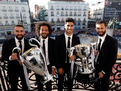 el rey de europa ofreció la decimocuarta y la liga a los madridistas