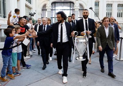 el rey de europa ofreció la decimocuarta y la liga a los madridistas