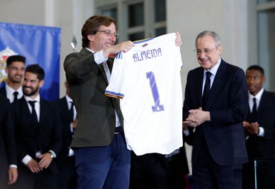 el rey de europa ofreció la decimocuarta y la liga a los madridistas