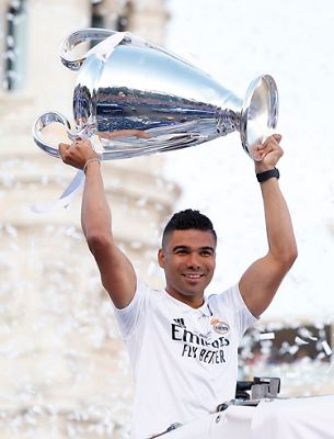 el madridismo celebró la decimocuarta en cibeles