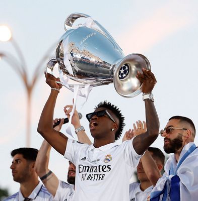 el madridismo celebró la decimocuarta en cibeles