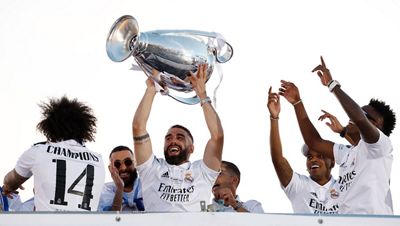 el madridismo celebró la decimocuarta en cibeles