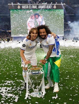 el santiago bernabéu disfrutó con la fiesta de los campeones