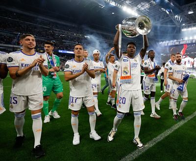 el santiago bernabéu disfrutó con la fiesta de los campeones