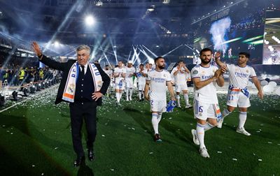 el santiago bernabéu disfrutó con la fiesta de los campeones