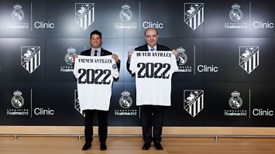 La Fundación amplía los clínics en las Antillas con Noord F.C.