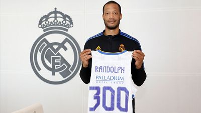 Randolph: 300 appearances for Real Madrid