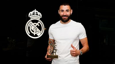Benzema, Prémio Onze de Ouro para o melhor jogador da temporada