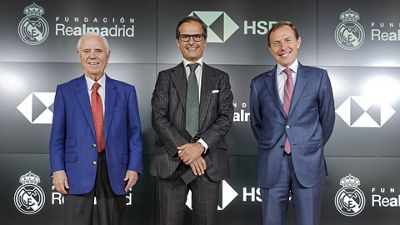 HSBC renews its support for the Real Madrid Foundation for a tenth consecutive season