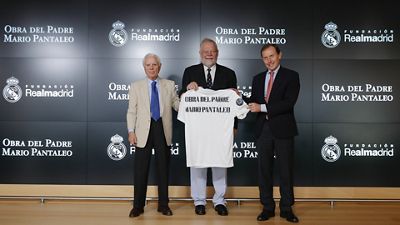 La Obra del Padre Mario Pantaleo renueva su colaboración con la Fundación Real Madrid