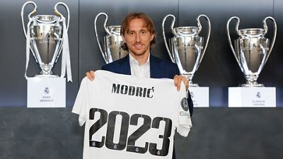 Modrić: “Estoy muy orgulloso de seguir vistiendo la camiseta del mejor club del mundo”