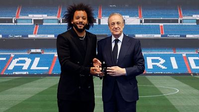Akt der Ehrung und Verabschiedung von Marcelo