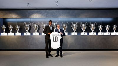 Tchouaméni unveiling