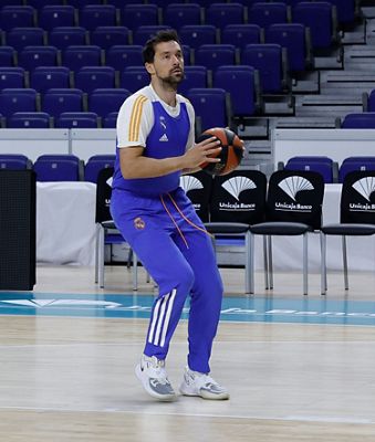 entrenamiento del real madrid de baloncesto