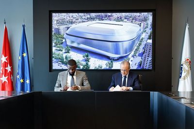 presentación de rüdiger como nuevo jugador del real madrid