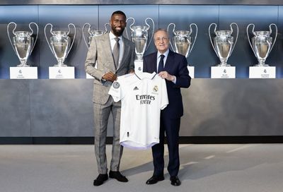 presentación de rüdiger como nuevo jugador del real madrid